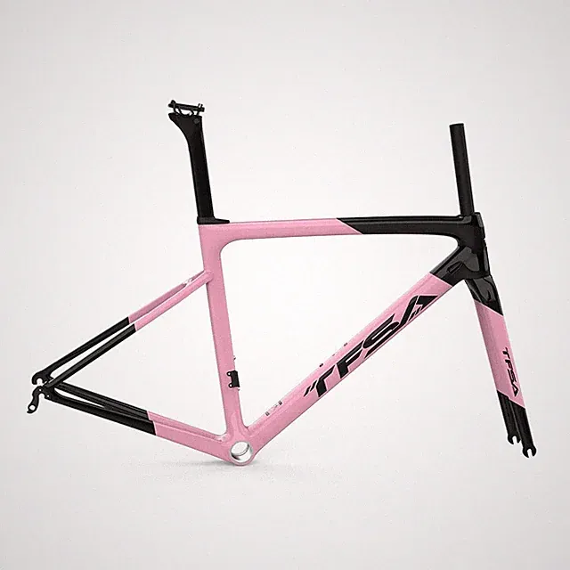700C Carbon Bike Frames Bicycle Rim Brake Cycling Frame Set Size 44-58cm