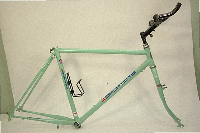 Bianchi Grizzly Vintage Mountain Bike Frame Tange Chromoly 26" Wheels 19.5 Frame