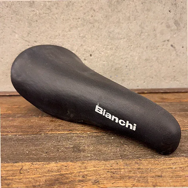 Bianchi Seat Vintage Saddle MTB ATB Sella Italia Road Race Italy Cover Pulling