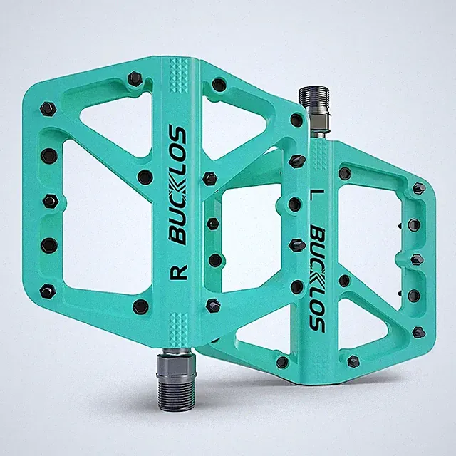 BUCKLOS Bike Pedal Ultralight Pedal Platform for Road Mountain Bike Anti-slip Ny