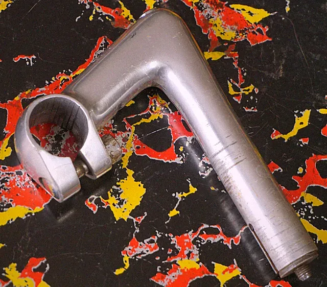 Cinelli 1A Stem 80mm Milano Vintage Old Logo Bike Masi Derosa Bianchi Columbus