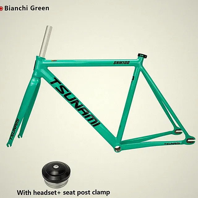 Fixed Gear Bike Frameset 700C Aluminum Frame Racing Track Fixie Bike Frame Set
