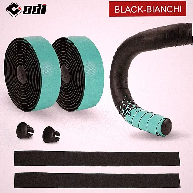 Road Bike Bar Tape Ultra-light Gradient BicycleHandlebar Strap Breathable PU EVA