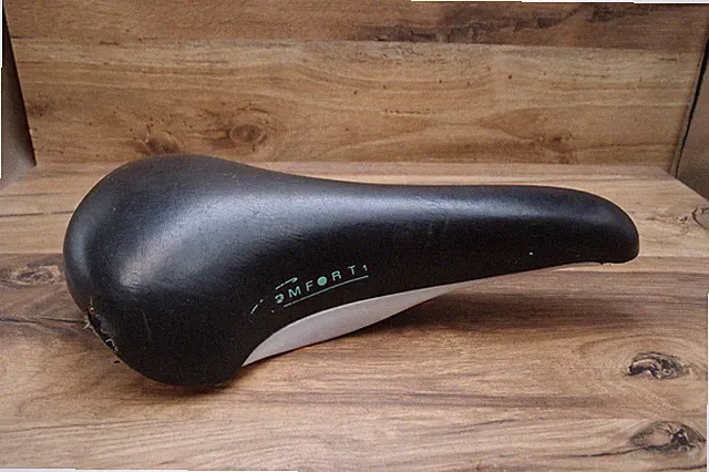touring bike saddle Bianchi Confort seat made in Italy 1992