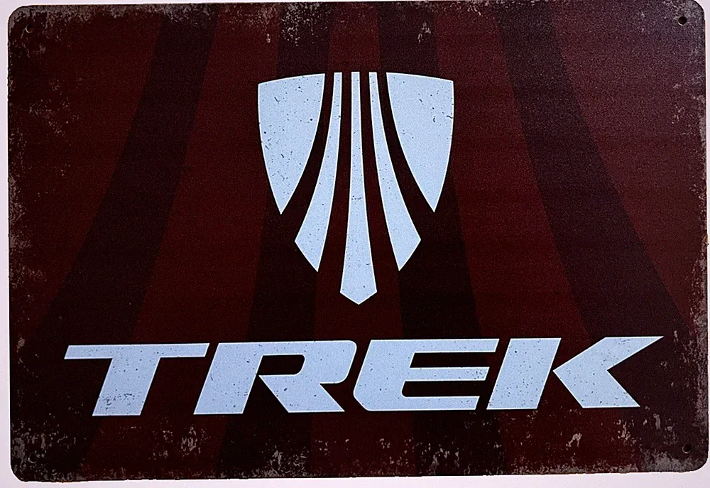 Trek Bicycle Tin Sign (Bike Cannondale Bianchi Schwinn Mountain Road) W51621