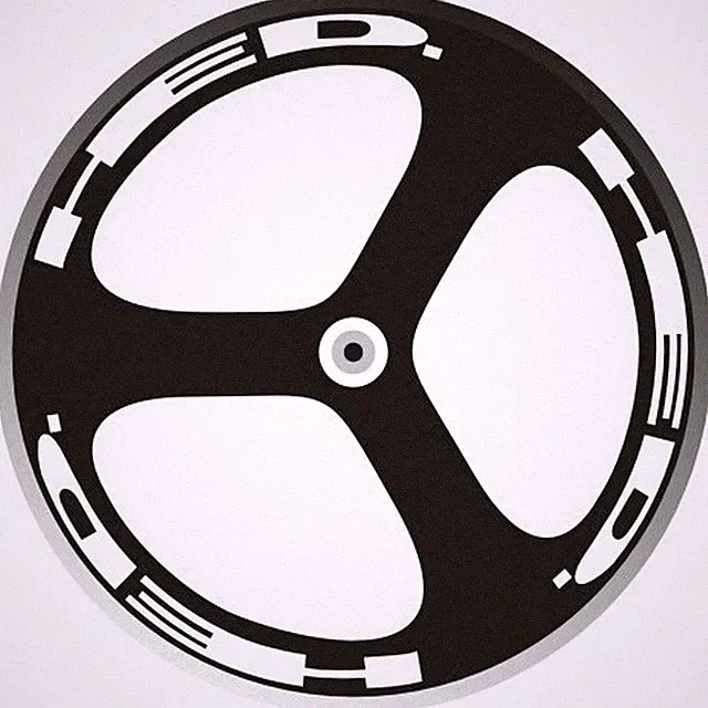 Two Wheel Sticker set for HED Fixed Gear Bike Bicycle Decals Sticker Width 26mm