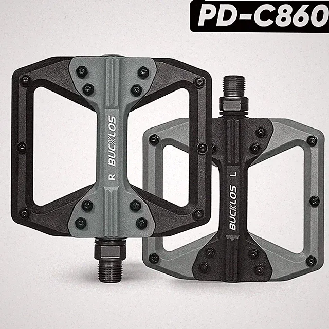 Ultralight Nylon MTB Platform Pedals 9/16in Non-slip Road Mountain Bike Pedal