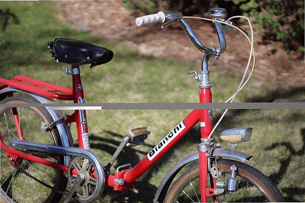 Very Cool Bianchi Made In Italy Folding Bike Ready For Restoration Great Shape