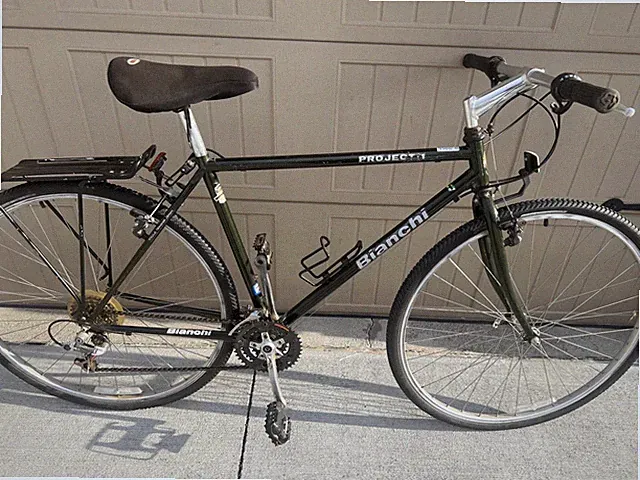 Vintage Bianchi Project 1 Bicycle lugged frame
