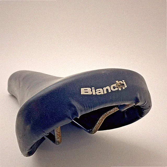 Vintage Bianchi Seat Viscount Saddle MTB Road Tour 2231 BB1